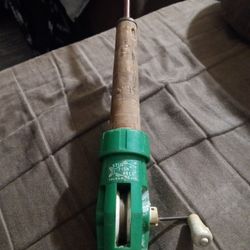 Vintage Rare Still Fish Reel And Pole.