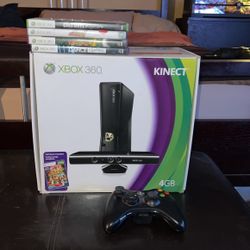 Xbox 360 W/kinect