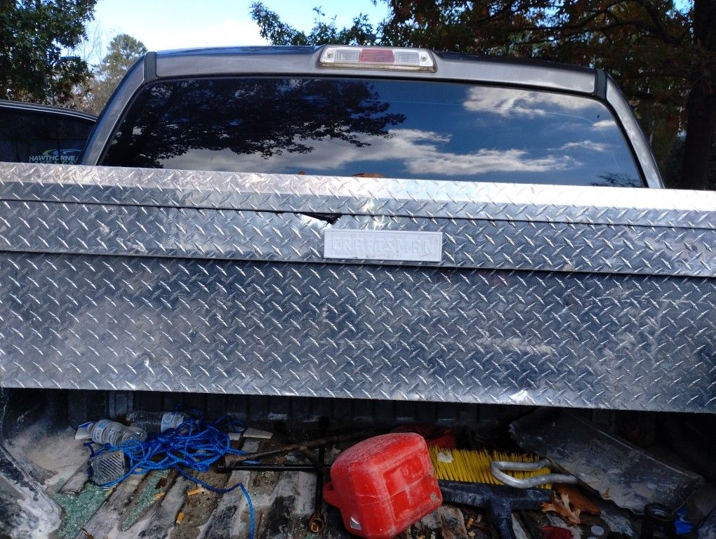 Craftsman Deep Well Tool Box Stainless Steel