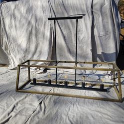 4' Rustic Farmhouse Chandelier