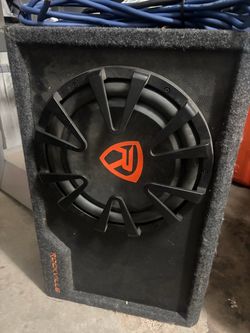 12” sub powered