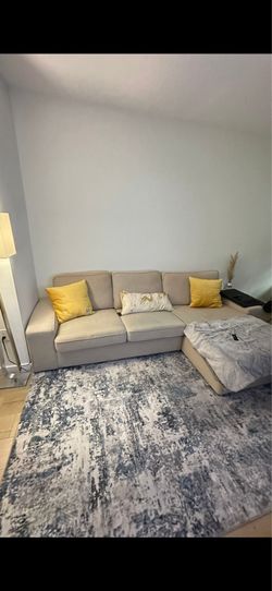 Beige Sectional Sofa