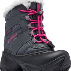 Brand New~ Children Kids Girls Columbia Rope Tow III Waterproof Boot Snow Boots