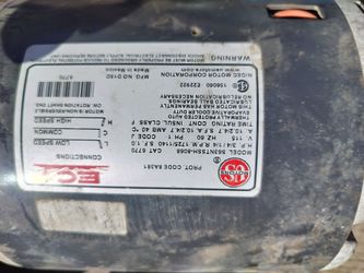 Electric Motor 3/4hp 3spd