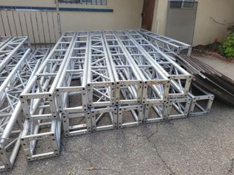 Stage Truss and base plates