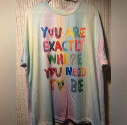 “I scream colour” X Target collab graphic shirt