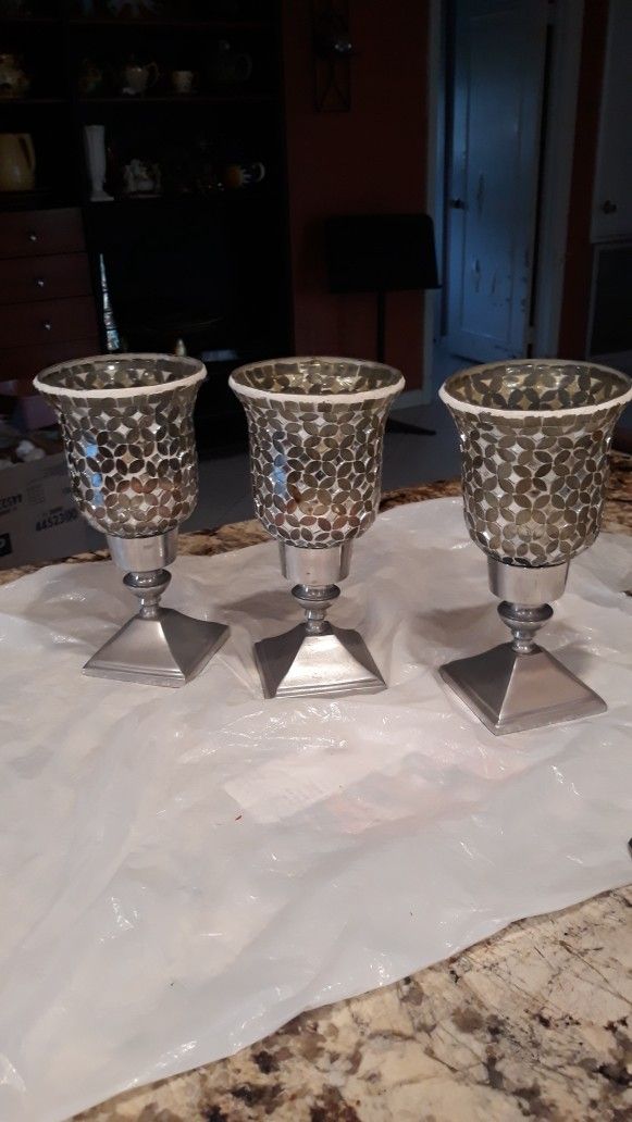 3 Candle Sconces