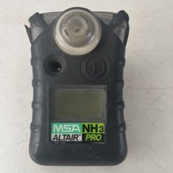 MSA ALTAIR NH3   SINGLE GAS DETECTOR NH3   EXCELLENT CONDITION 