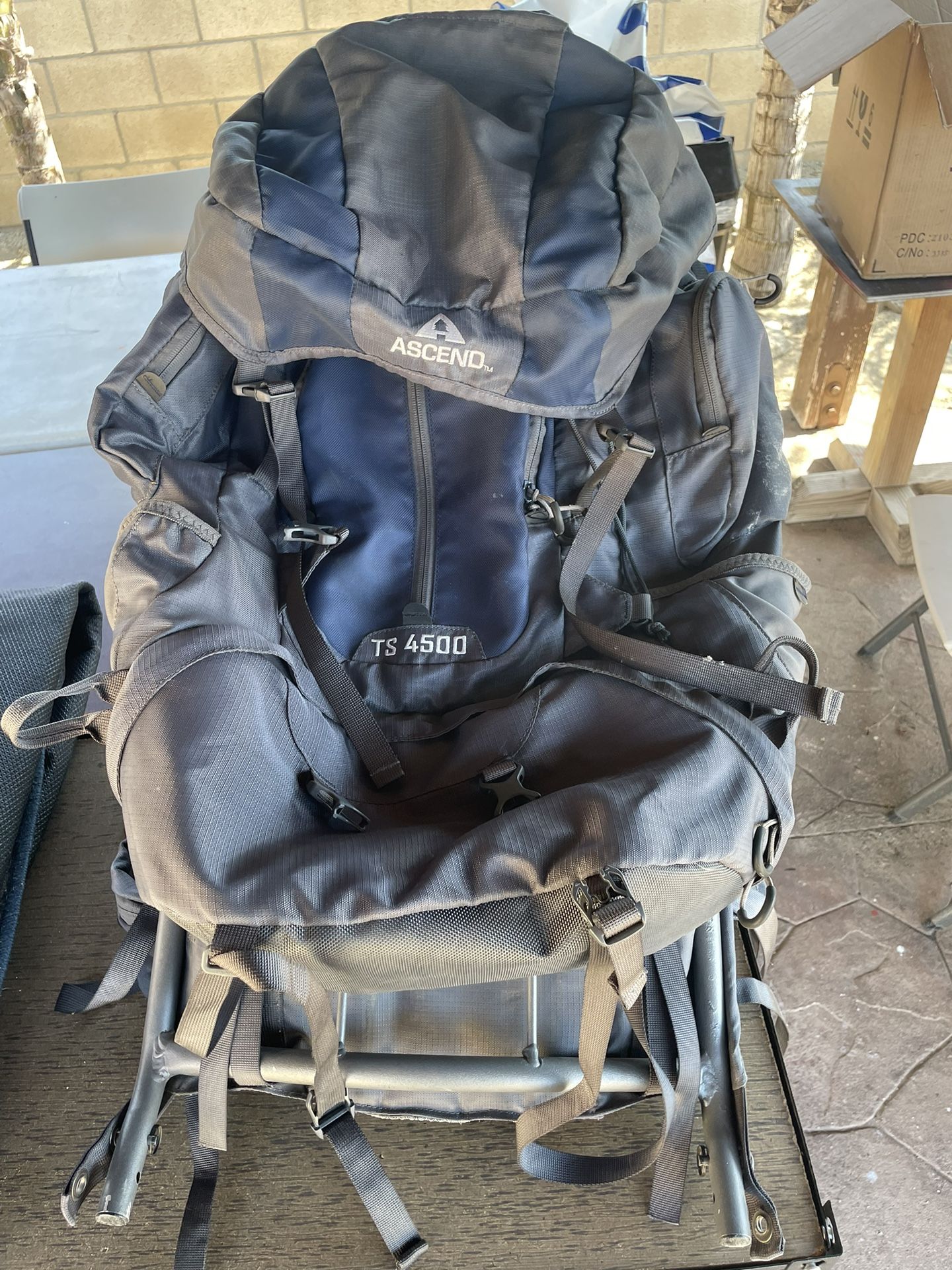 Ascend 4500 Backpacking Backpack For Sale for Sale in Fontana CA