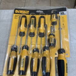 🔧  DeWalt 10-Pc Phillips Screwdriver Set