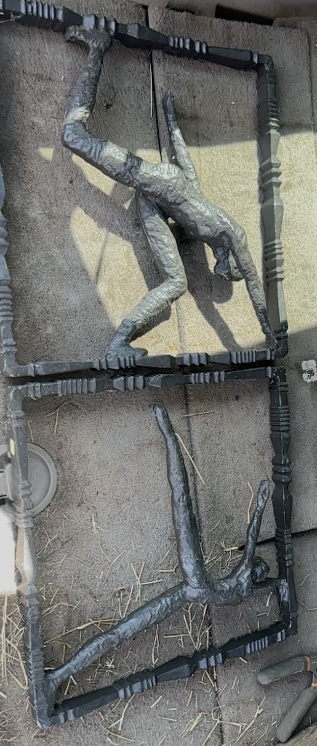 Olympic Cast Iron Statues