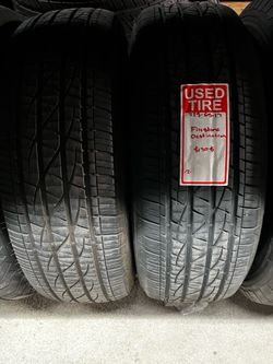 2 USED 22565R17 FIRESTONE ALL SEASON TIRES for $130 installed and balance. 22565R17 225 65 17 225 65 R 17 225/65/17 225/65/R17  Texas Extreme Tire Co.