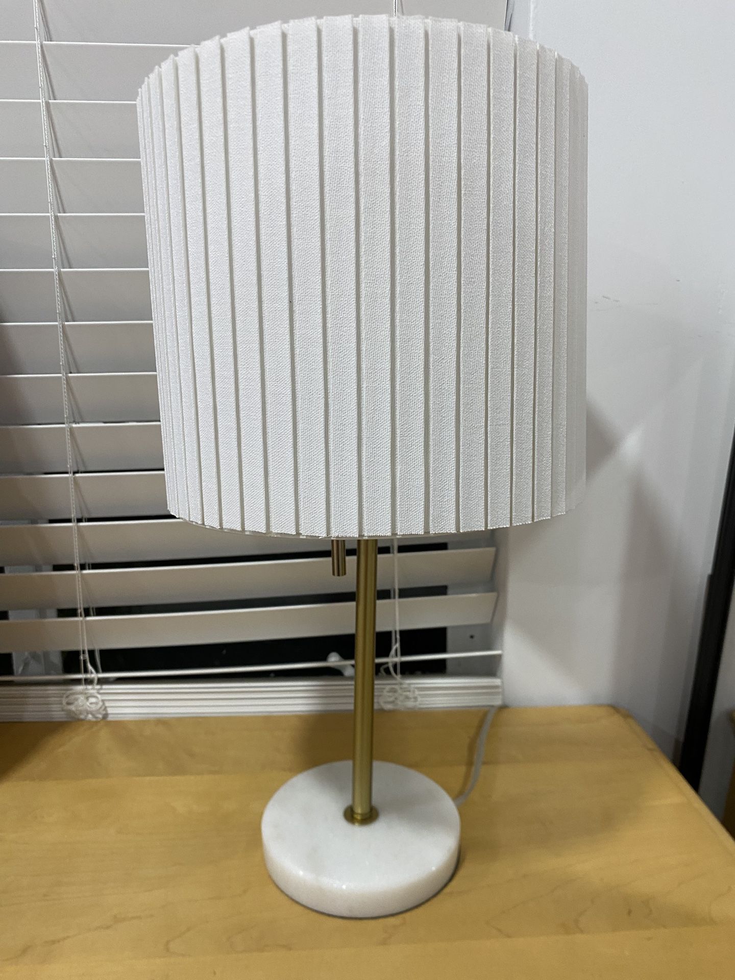 White And Gold Lamp