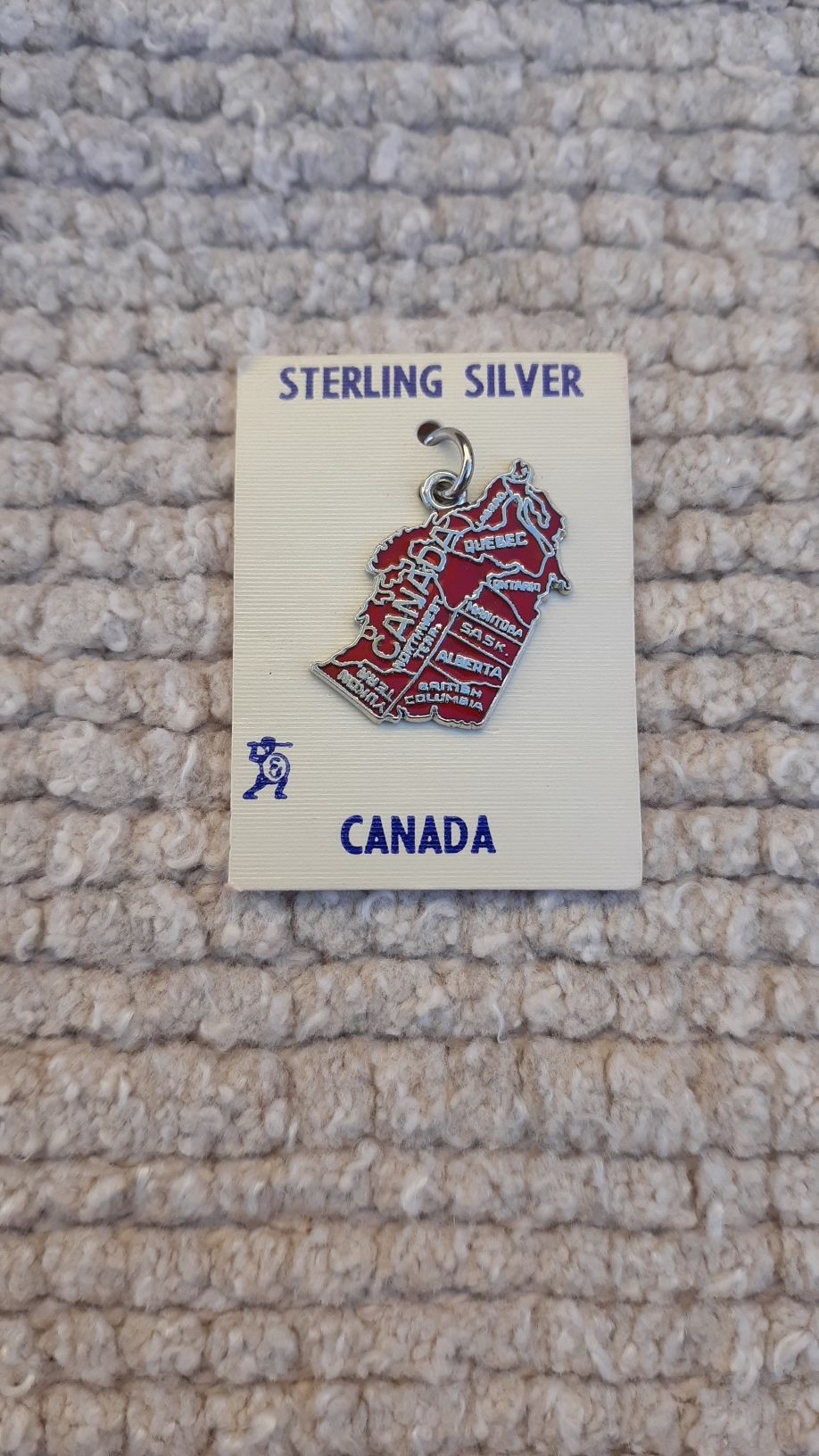 Canada Vintage Sterling Silver Charm