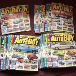 Lot of AutaBuy Magazines