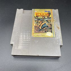 P.O.W. Prisoners of War - Authentic Nintendo NES Game Tested ! Free Shipping