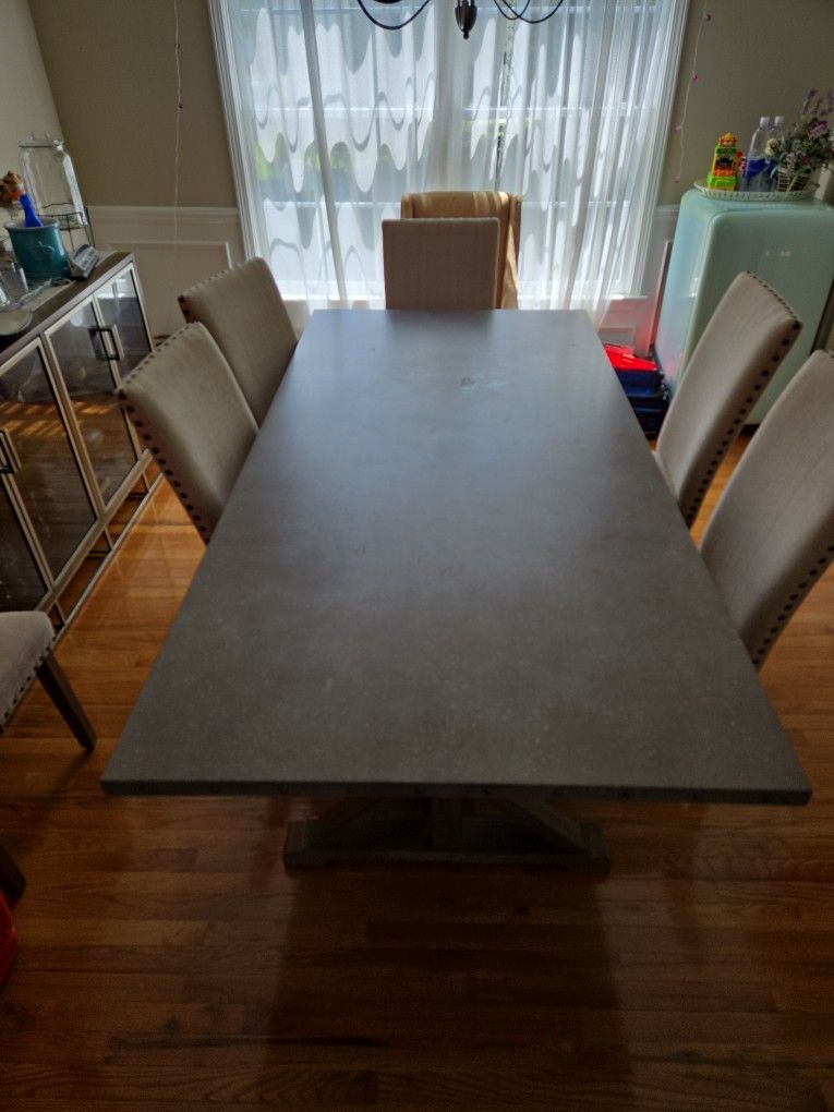 Metal Dining Table