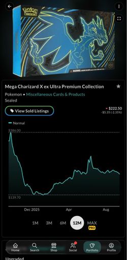 Pokemon Mega Charizard X ex UPC (2 available)