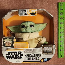 New Baby Yoda - Grogu - The Child - Animatronic From Star Wars - The Mandalorian