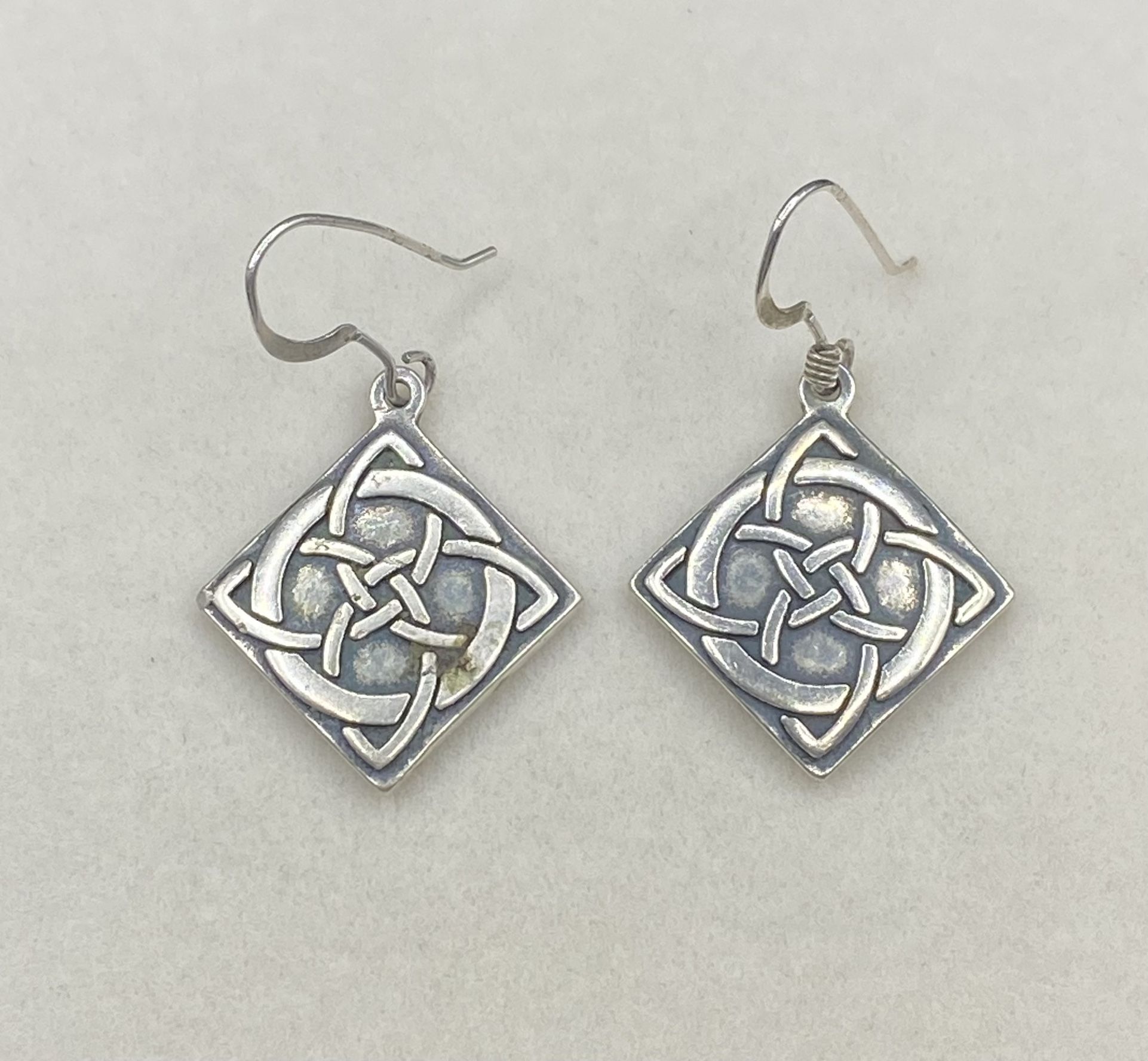 925 WJ Celtic Earrings
