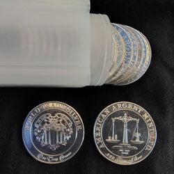 1 oz 0.999 Pure Silver Round Coin