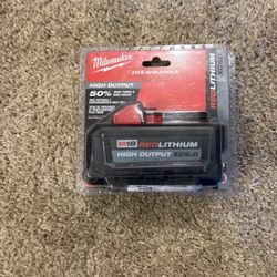 Milwaukee High Output Battery