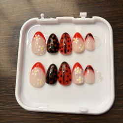 Handmade Press On Nails Size Large 