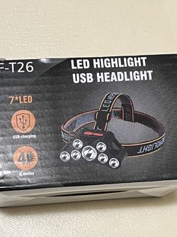 LED Highlight USB Headlight