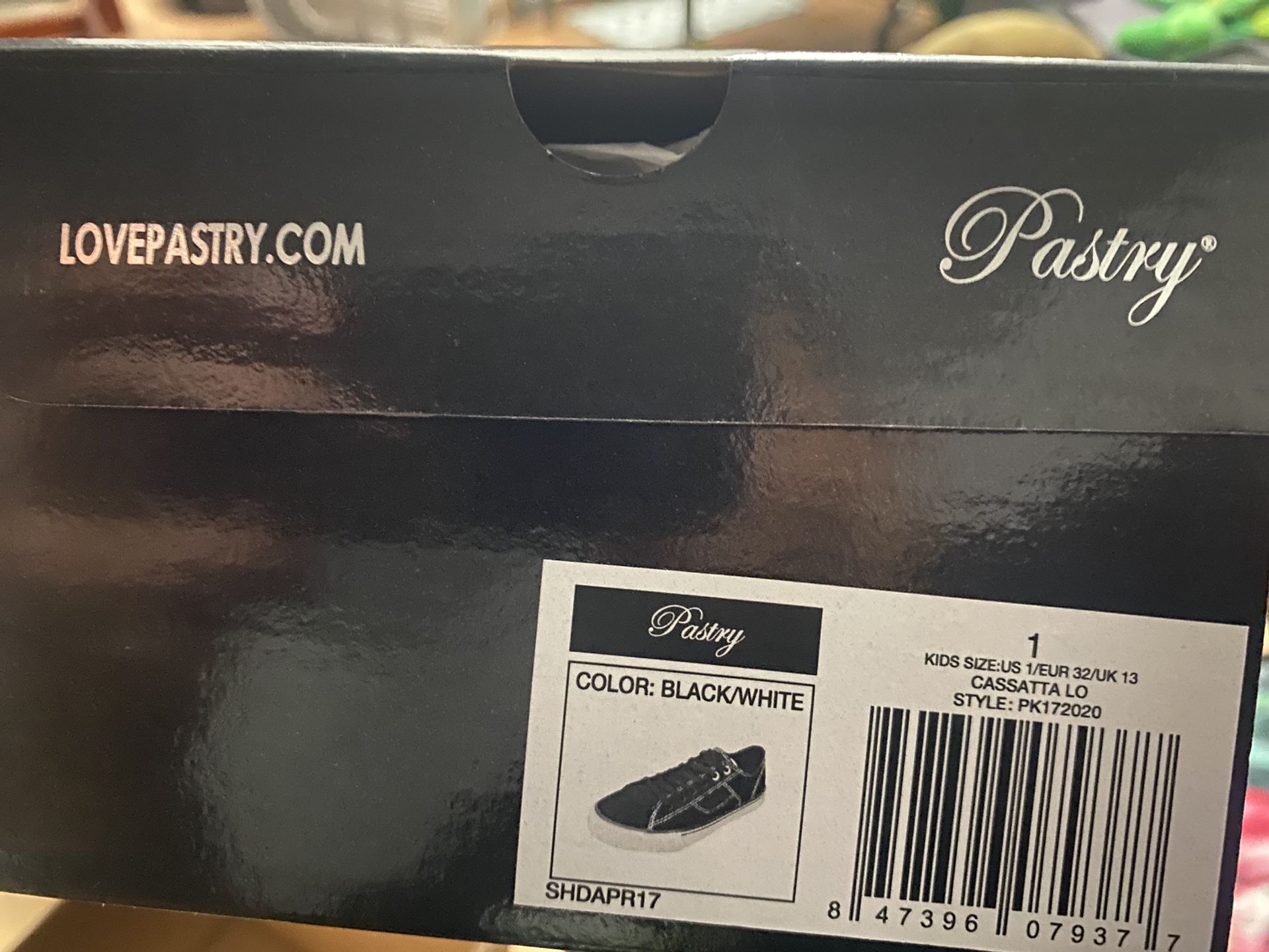 Brand New PASTRY Shoes Size 1W - $30