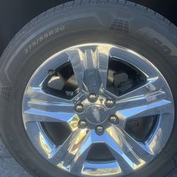 Chevrolet 1500 Chrome Rims 4 Trade