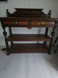 Antique Sideboard Server