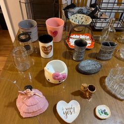 Mixed Home Decor and Wedding Party Decor