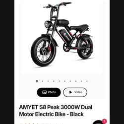 Good Condition Dual Motor E Bike 
