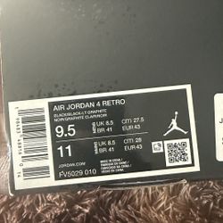 Jordan 2025 Men’s Black Cat 4