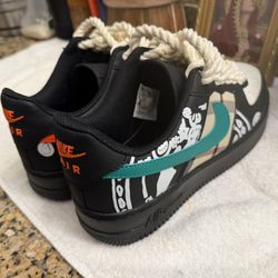 Custom Burberry Air Force 1’s