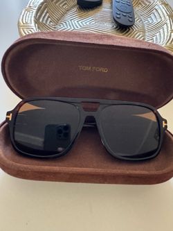 Tom Ford Aviator Sunglasses with Case