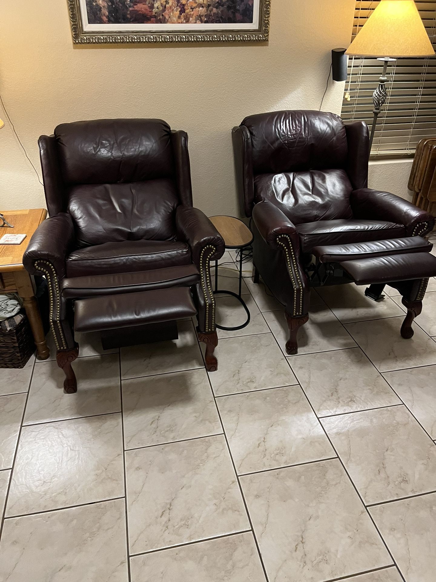 Recliners Leather Push Back for Sale in Chandler, AZ OfferUp