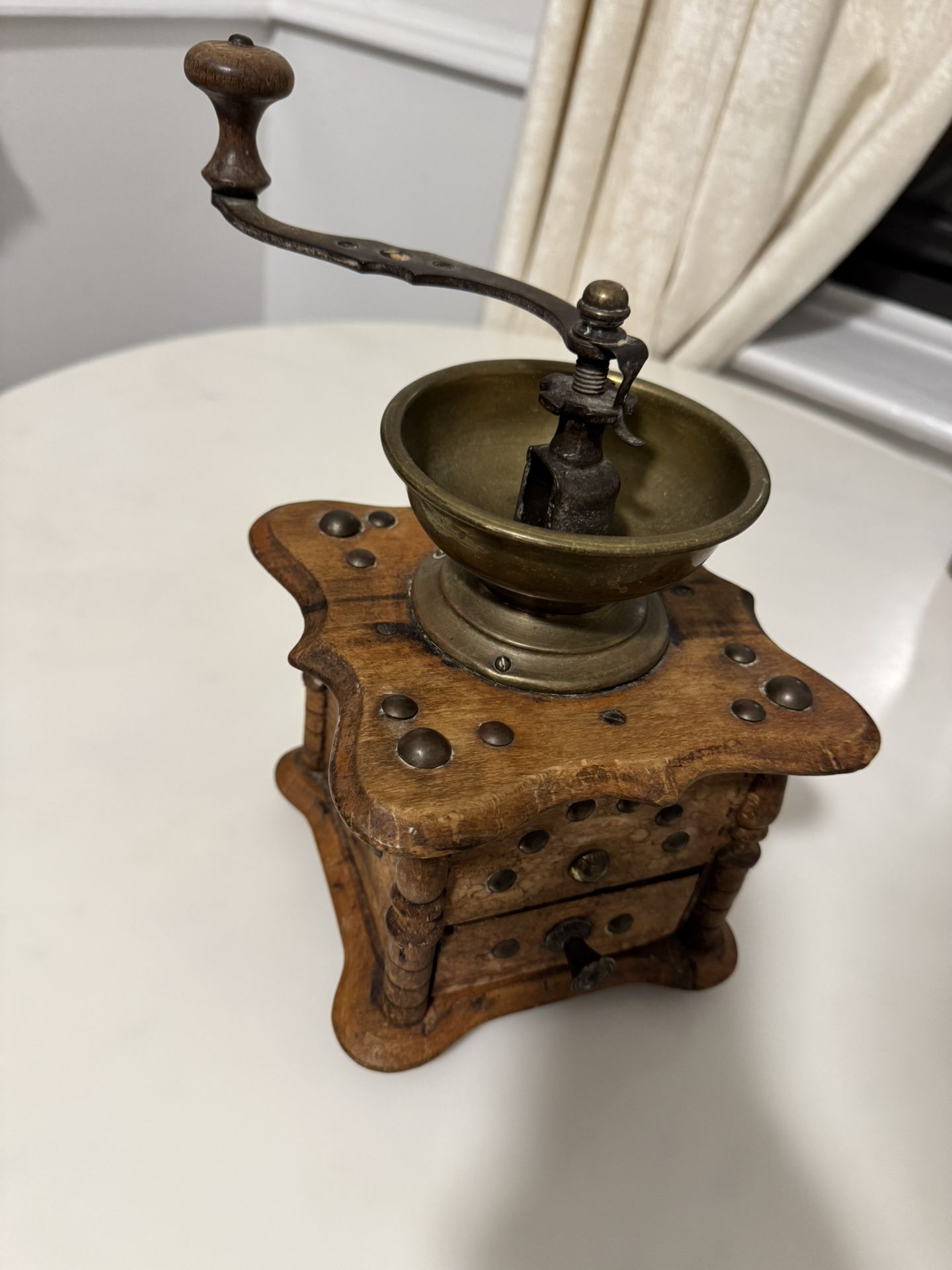 19th Century Antique Coffee Grinder
