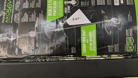 Go power string trimmer carbon fiber shaft 56 volt