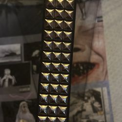 Used studded belt