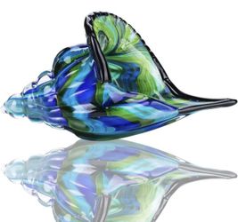 Glass Conch For Home Decor