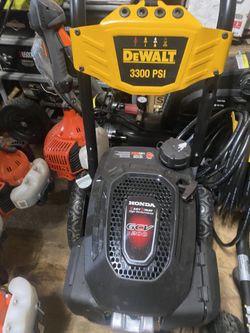 Pressure Washer Dewalt 3300