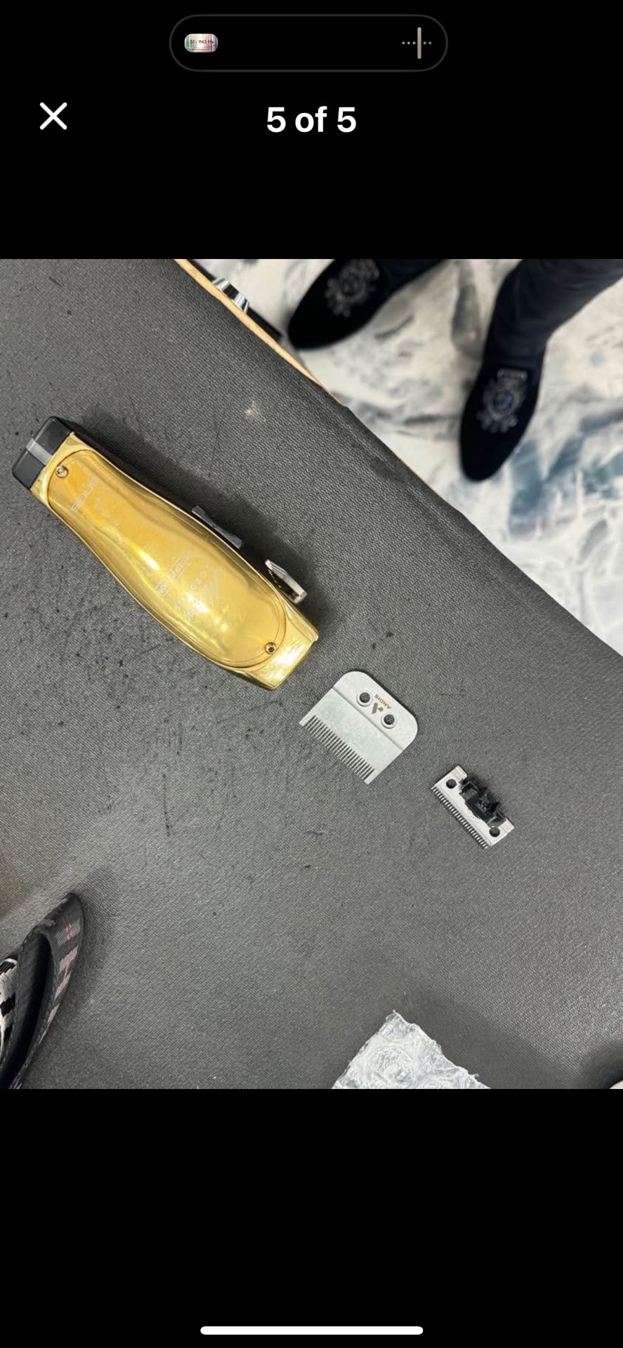 Gold Limited Edition Cordless Master With Surgical Blade 