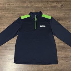 Seattle Seahawks Football Quarter Zip 