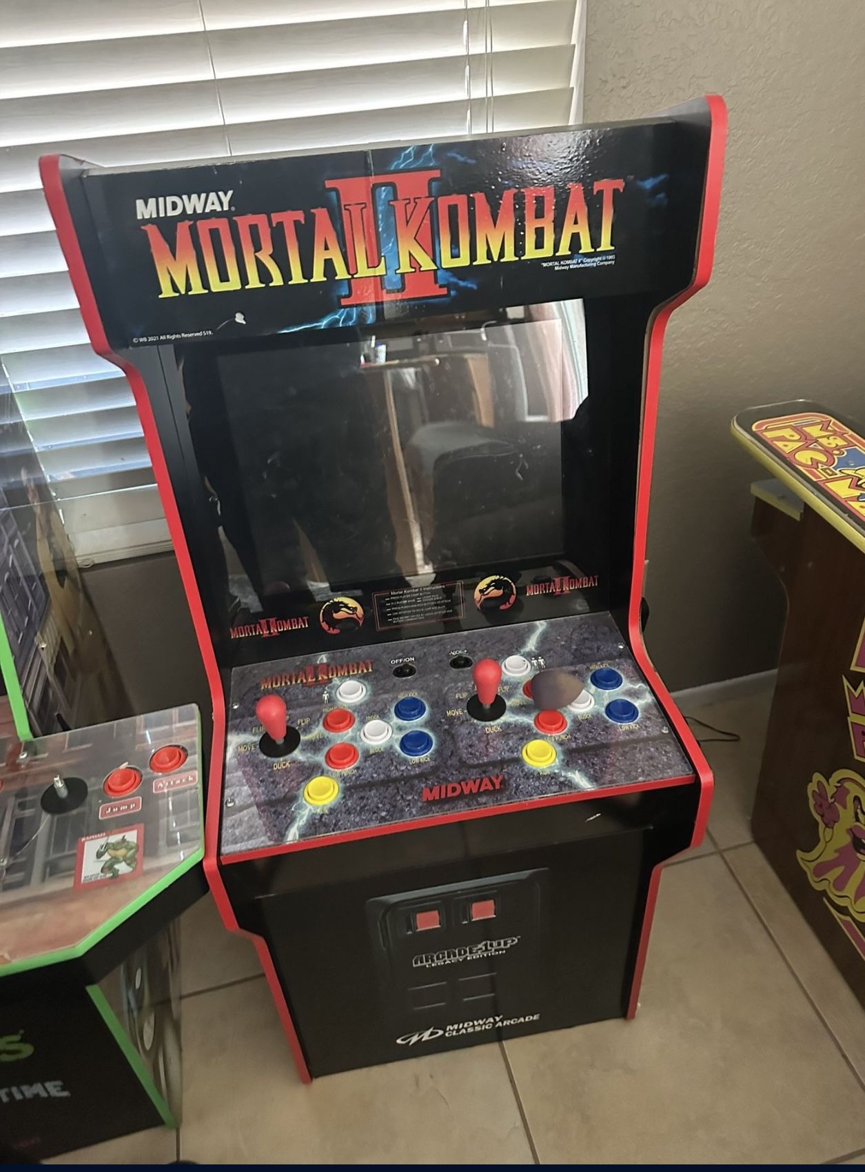 Kids Arcade Game Mortal Combat