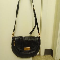 Marc By Marc Jacob's Black Soft Leather 