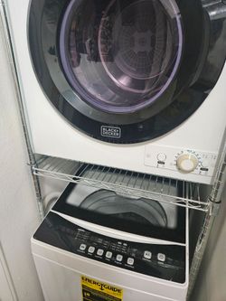 Black and Decker Portable Washing Machine and Compact Dryer