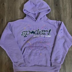 Purple Sp5der hoodie