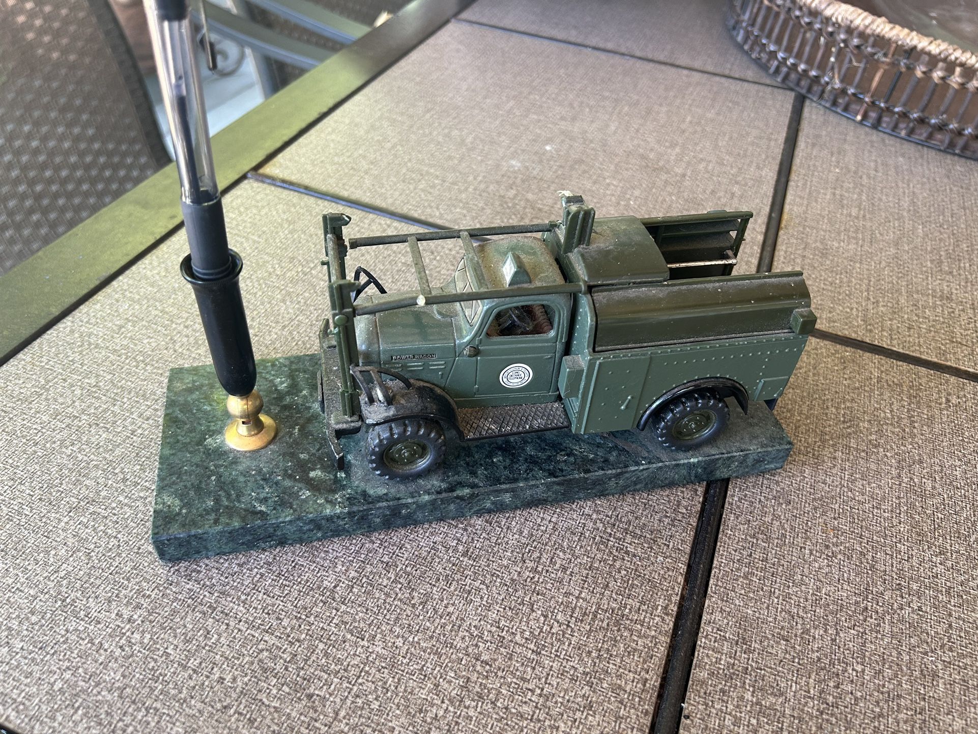 Dodge Power Wagon Pen Holder 