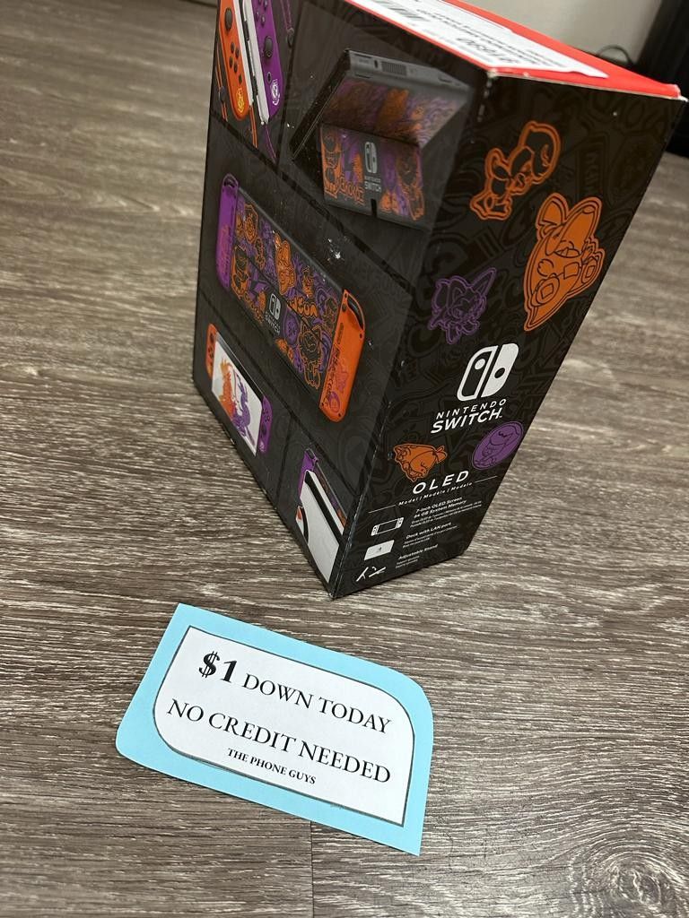 Nintendo Switch OLED Gaming Consoles Pokémon Scarlett Edition PAYMENTS AVAILABLE LOW AS $1 DOWN NO CREDIT NEEDED